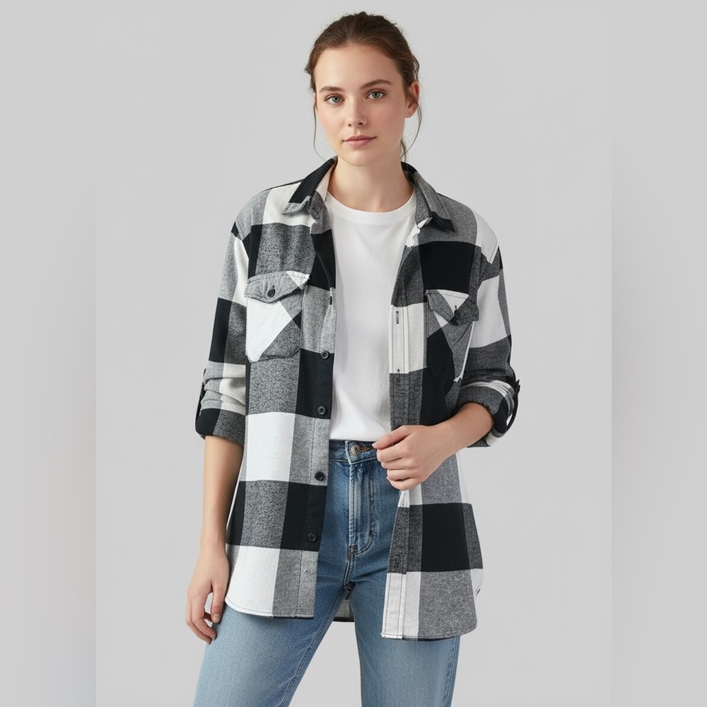 Sovereign Code Monochrome Checkered Shirt